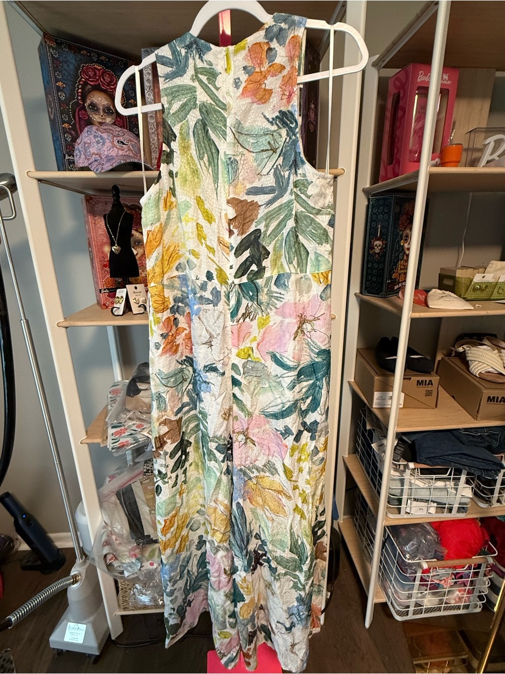 Ted Baker Floral Wide Leg Jumpsuit 🌸 | Size 3 (US M/L) | NWT | $400 Retail - Picture 8 of 9